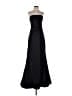Amsale Solid Black Cocktail Dress Size 8 - photo 1