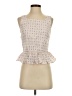 Sam & Lavi 100% Cotton Ivory Sleeveless Blouse Size S - photo 1