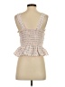 Sam & Lavi 100% Cotton Ivory Sleeveless Blouse Size S - photo 2