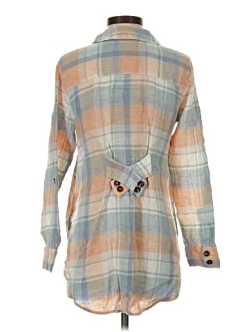 Soft Surroundings Long Sleeve Button-Down Shirt (view 2)