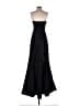 Amsale Solid Black Cocktail Dress Size 8 - photo 2