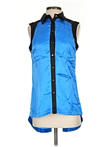 L.A.M.B. Sleeveless Silk Top (view 1)