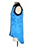 L.A.M.B. 100% Silk Blue Sleeveless Silk Top Size 0 - photo 5