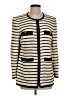 Veronica Beard Stripes Ivory Coat Size 4 - photo 1