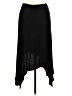 No Comment Solid Black Casual Skirt Size M - photo 2