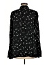 J.Jill Stars Black Long Sleeve Blouse Size M (tall) - photo 2