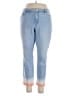 J.Jill Color Block Blue Jeans Size 18 - photo 1