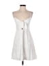 Alice + Olivia Solid White Casual Dress Size M (estimated) - photo 1