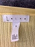 Leith Yellow Long Sleeve Top Size M - photo 7