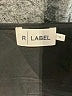 R | Label 100% Silk Black Blouse Size M - photo 7