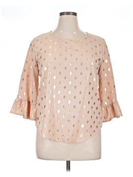 Emery Rose 3/4 Sleeve Blouse