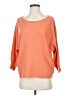 Splendid 100% Cashmere Orange Cashmere Pullover Sweater Size S - photo 1