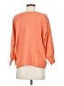 Splendid 100% Cashmere Orange Cashmere Pullover Sweater Size S - photo 2