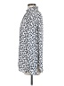 Ann Taylor 100% Polyester Animal Print Ivory Long Sleeve Blouse Size M - photo 5