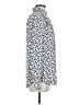 Ann Taylor 100% Polyester Animal Print Ivory Long Sleeve Blouse Size M - photo 4