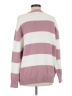 Jessica Simpson Stripes Pink Pullover Sweater Size M - photo 2
