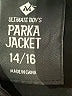 Member's Mark Solid Black Snow Jacket Size 14 - 16 - photo 3