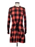 J.Crew Plaid Red Casual Dress Size 0 - photo 1