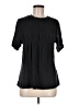 Everlane 100% Cotton Black Short Sleeve Blouse Size M - photo 1