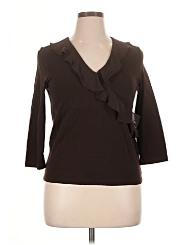 Chaps 3/4 Sleeve Top (view 1)
