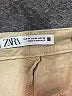 Zara Solid Tan Khakis Size 8 - photo 7
