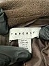 Topshop Brown Tan Coat Size 6 - photo 3