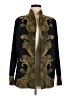 Anu 100% Wool Paisley Gold Jacket Size M - photo 1