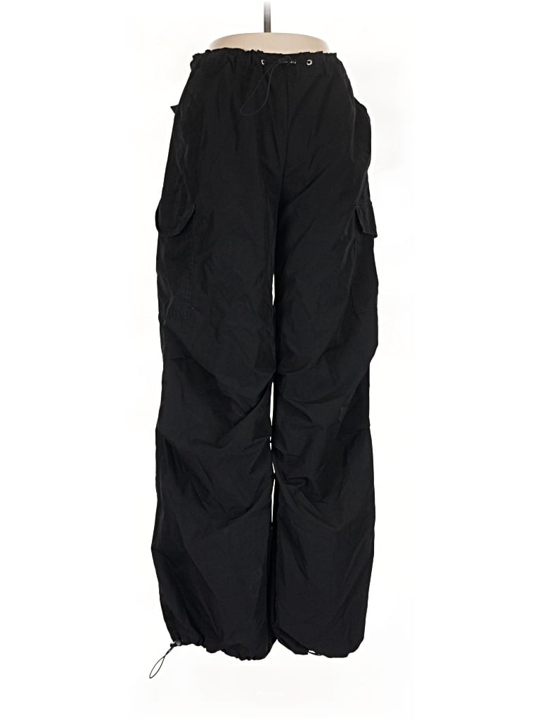 Pre-owned Love Tree Cargo Pants In Black