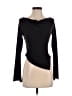 REORIA Black Long Sleeve Top Size S - photo 1