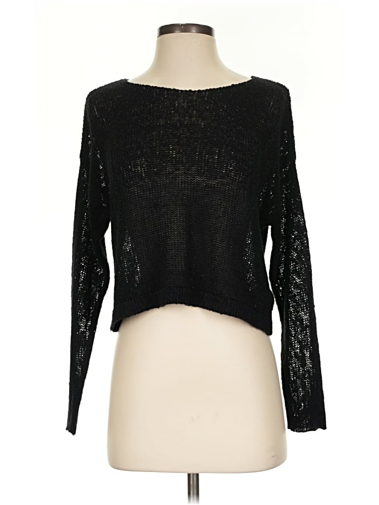 Pre-owned Forever 21 Pullover Sweater In Black