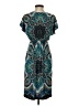 AB Studio Paisley Blue Casual Dress Size S - photo 2