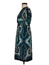 AB Studio Paisley Blue Casual Dress Size S - photo 5