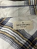 Thread & Supply 100% Rayon Plaid Silver Long Sleeve Button-Down Shirt Size L - photo 7