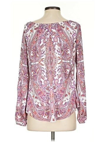 White House Black Market Long Sleeve Blouse (view 2)