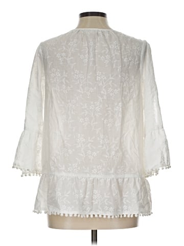Hem & Thread 3/4 Sleeve Blouse (view 2)