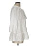 Hem & Thread 100% Cotton Ivory 3/4 Sleeve Blouse Size L - photo 4