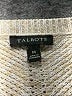 Talbots 100% Pima Cotton Metallic Tan Pullover Sweater Size M - photo 7