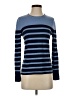J. McLaughlin Stripes Blue Pullover Sweater Size S - photo 1