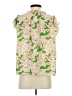 Rose + Olive 100% Polyester Green Sleeveless Blouse Size S - photo 2