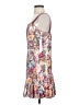 Aqua 100% Polyester Paisley Purple Cocktail Dress Size S - photo 5