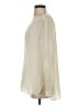 Eileen Fisher 100% Silk Ivory Long Sleeve Silk Top Size S - photo 5