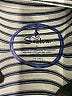 Seaton 100% Polyester Stripes Gray 3/4 Sleeve T-Shirt Size L - photo 7