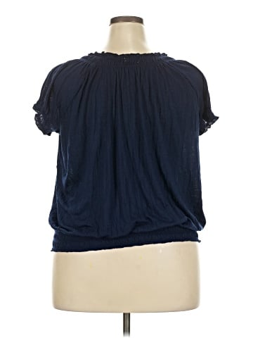 Faded Glory Short Sleeve Blouse (view 2)