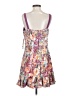 Aqua 100% Polyester Paisley Purple Cocktail Dress Size S - photo 2
