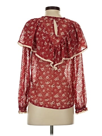 Topshop Long Sleeve Blouse (view 2)