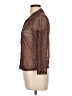 Reformation Polka Dots Brown Long Sleeve Blouse Size L - photo 5