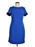 Tommy Hilfiger Color Block Blue Casual Dress Size 6 - photo 1
