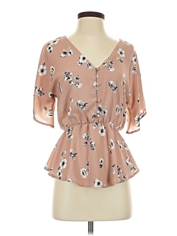 Sienna Sky Short Sleeve Blouse (view 1)