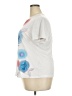 Basic Editions Floral White Short Sleeve T-Shirt Size XXL - photo 5