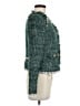 Walter Baker 100% Polyester Tweed Green Jacket Size M - photo 4